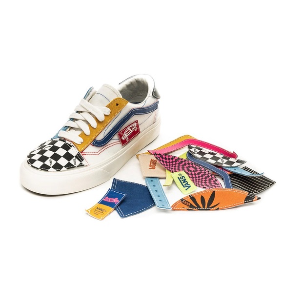 🎨  M/5 W/6.5 Vans Taka Hayashi Old Skool Lo LX DIY - Picture 2 of 11